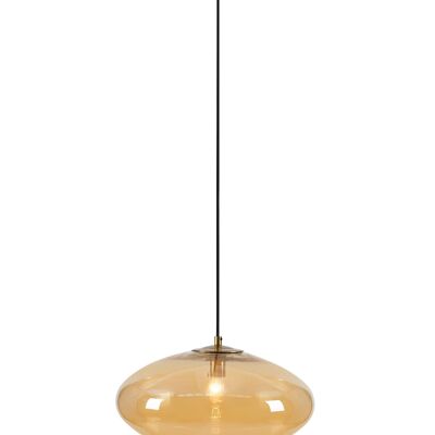 LOCUS Pendant 1L Amber/Brass