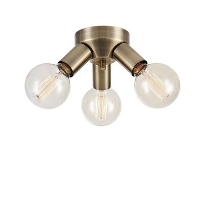 MAZZO Ceiling 3L Antique Brass