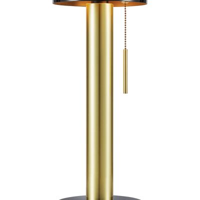 COSTA Table 2L Black/Brushed brass