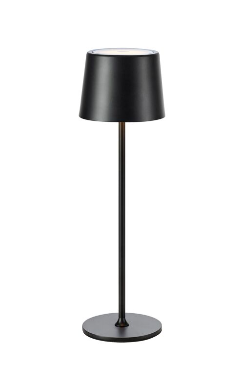 FIORE Rechargeable Table Matt Black B/O