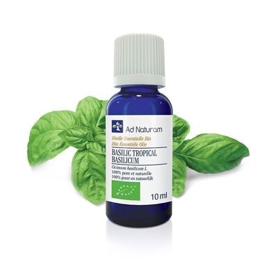 ORGANIC TROPICAL BASIL ESSENTIAL OIL