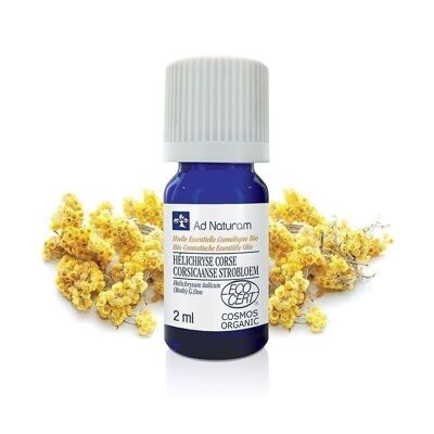 Aceite esencial de Helichrysum corso orgánico