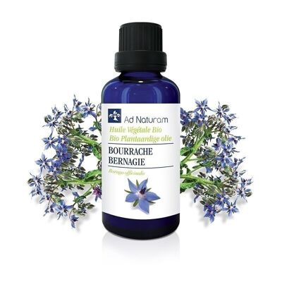 PFLANZENÖL AUS ORGANISCHEM BORAGE