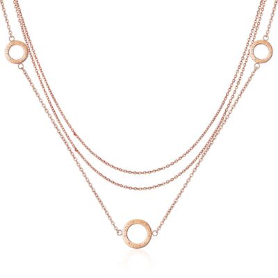 ANNABELLE - necklace - rose gold