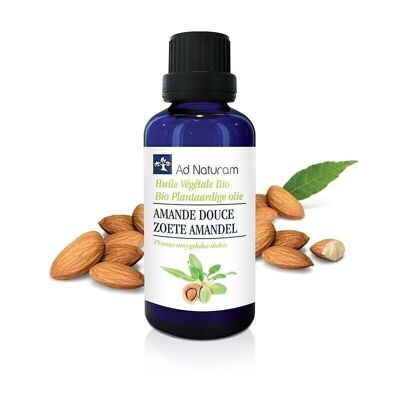 Organic sweet almond vegetable oil