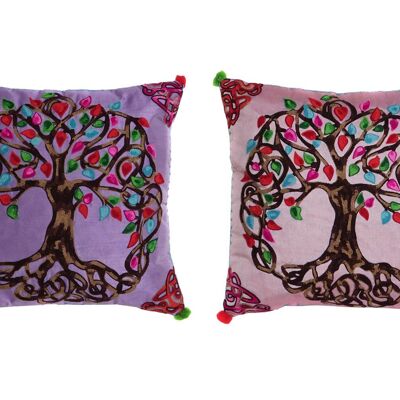 COTTON CUSHION 40X10X40 440 GR, TREE 2 SURT. TX208258