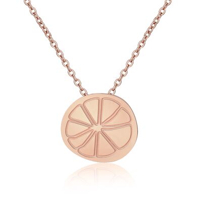 CITRONNADE - necklace - rose gold