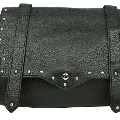 Studded shoulder bag 36164#