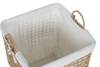 PANIER SET 3 FIBRE DE COTON TRESSÉ 37X37X44 DC213790 3