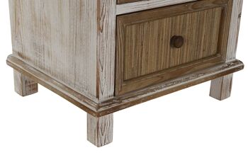 Chiffonnier en Sapin 48x38x89,5 4 Tiroirs, Vieilli MB176305 5