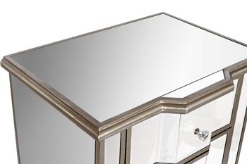 CHIFONIER MIROIR MDF 47,5X35,5X113,5 6CAJ, MB209809 2