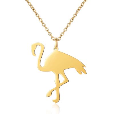 FLAMANT - necklace - gold