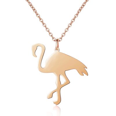 FLAMANT - necklace - rose gold