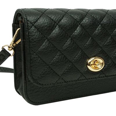 Small quilted shoulder bag 35661