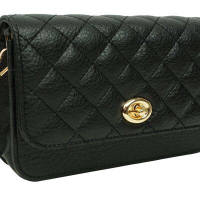Small quilted shoulder bag 35661