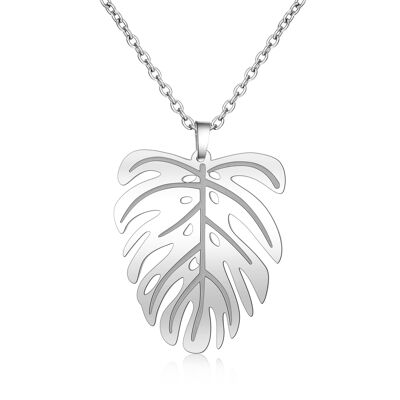 JUNGLE - necklace - silver