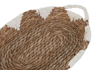 PANIER SET 2 FIBRE DE COTON 50X28X6 NATUREL DC212128 2