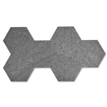 panneaux acoustiques plotony hexagone, 6 pièces 9