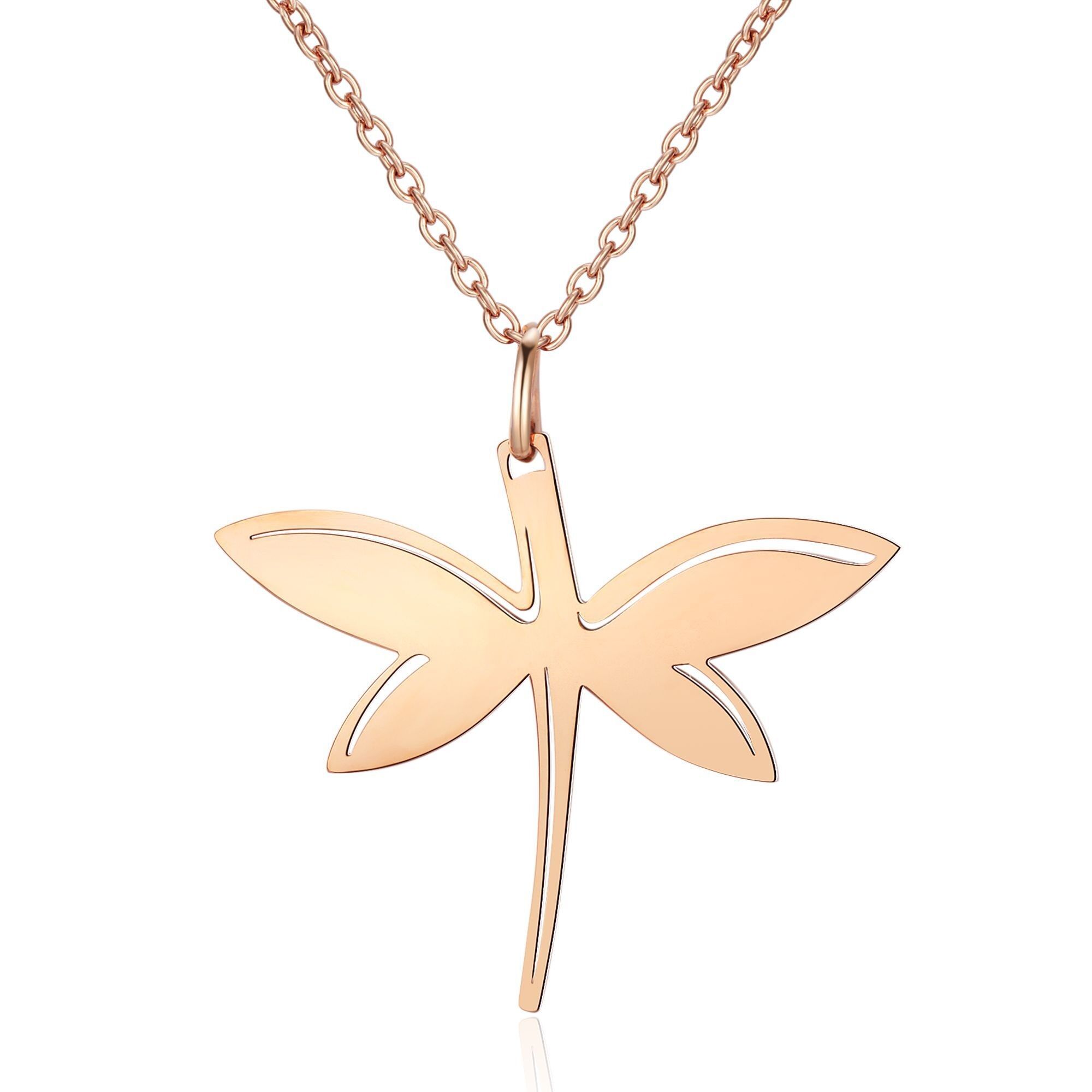 LIBELLULE - collana - oro rosa