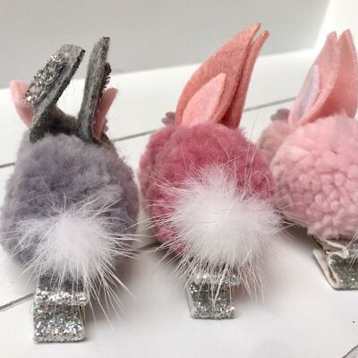Collezione Pasqua - Coniglietto pasquale con pompon 3D