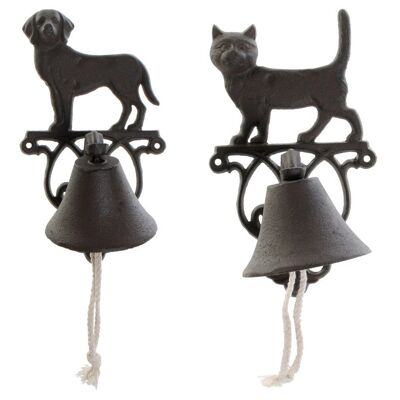 CAPOT EN FONTE 14X15X24 CHAT CHIEN 2 ASSORTIMENTS. HF192525