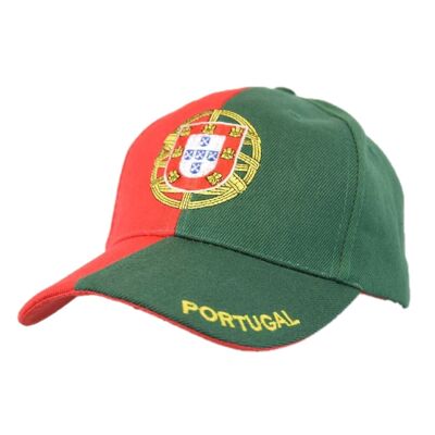 Gorra de fútbol de Portugal