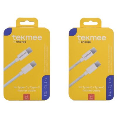 Tekmee Type C / Type C Cable 1m