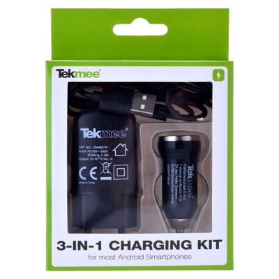 Tekmee Micro USB Travel Kit