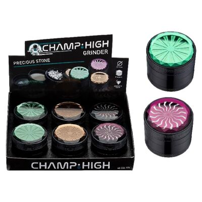 Grinder Metal Campo Piedras Preciosas 62mm