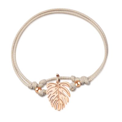 JUNGLE - Armband nude - rosegold