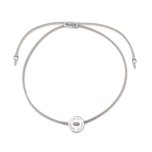 LALIE - Armband nude/silber - silver