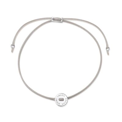 LALIE - Armband nude/silber - silver