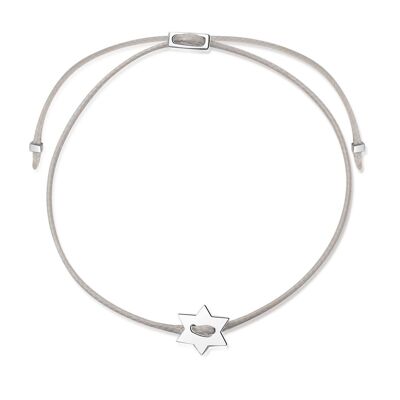 LANA - bracelet nude / silver - silver