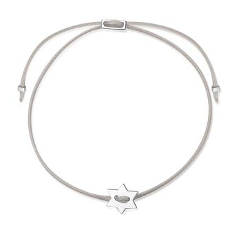 LANA - bracelet nude / argent - argent