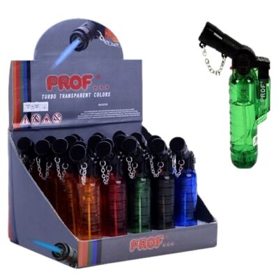 Briquet Tempête Turbo Transparent