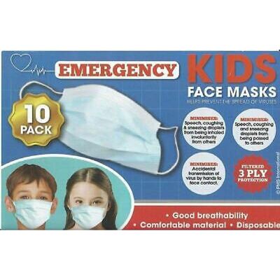 Sachet 10 Masques Jetables Pour Enfant