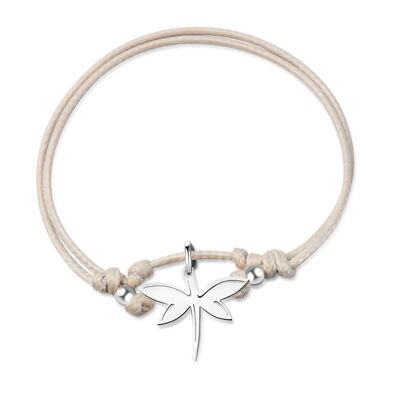 LIBELLULE - bracciale nudo - argento