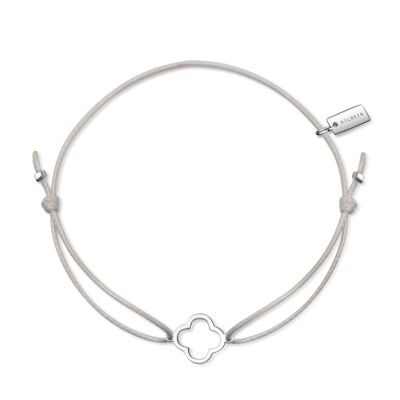 LISE - bracelet nude / silver - silver