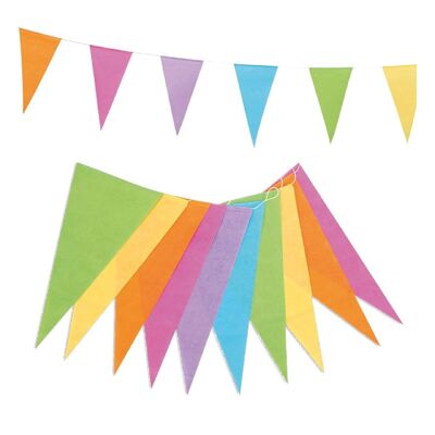 Colorful Pennant Garland 3.6m