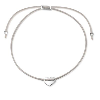 LUCIE - Armband nude/silber - silver