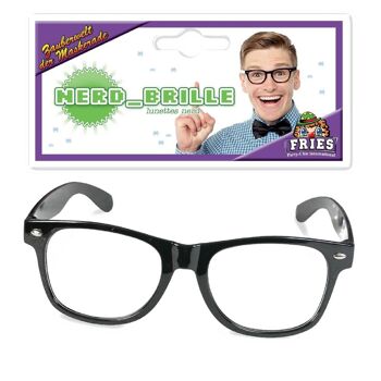 Lunettes Déguisement Carnaval Nerd