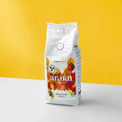 Sachet 200g Café Bio Sélection grains