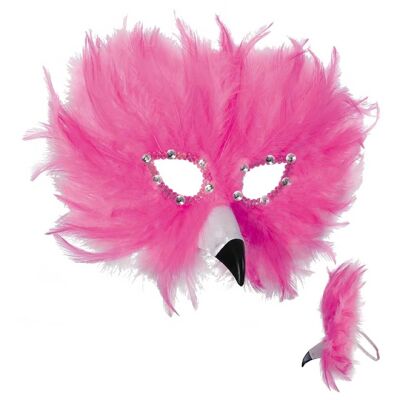 Pink Flamingo Mask