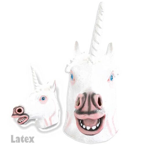 Masque Licorne Blanche