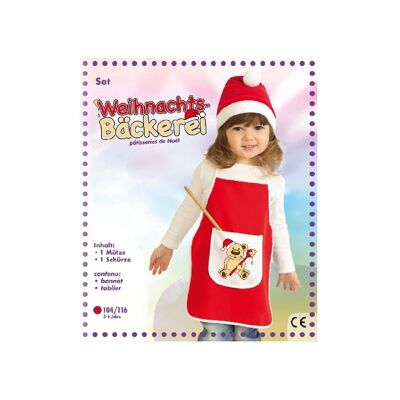 Déguisement Enfant Pâtisseries de Noël 104/116 Cm