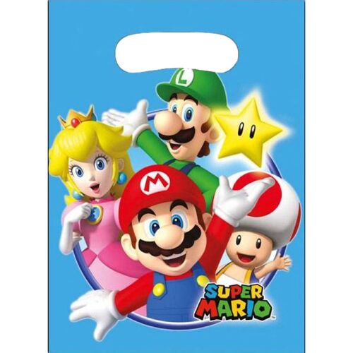 Mario 8 Sachet d'Anniversaire