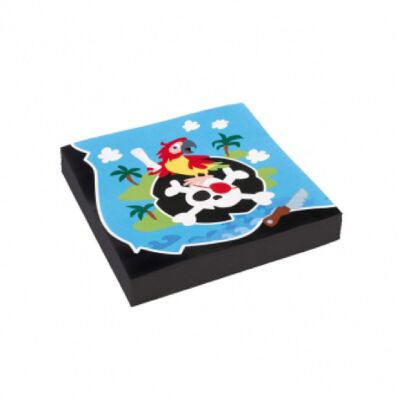 20 Pirate Birthday Napkins 33 x 33 Cm