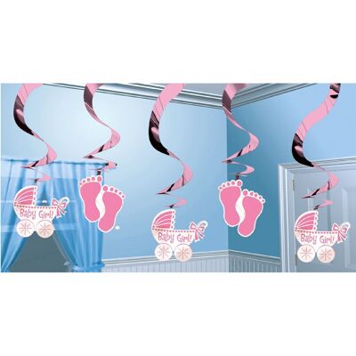 5 decoraciones de remolinos para niña