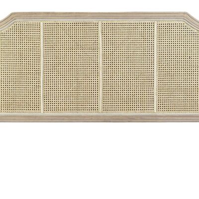 HEADBOARD BED RATAN RUBBERWOOD 160X6X120 GRID MB179448