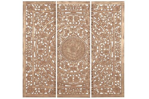 Cabecero Cama Set 3 Mdf 180X3,5X180 Mandala MB211506